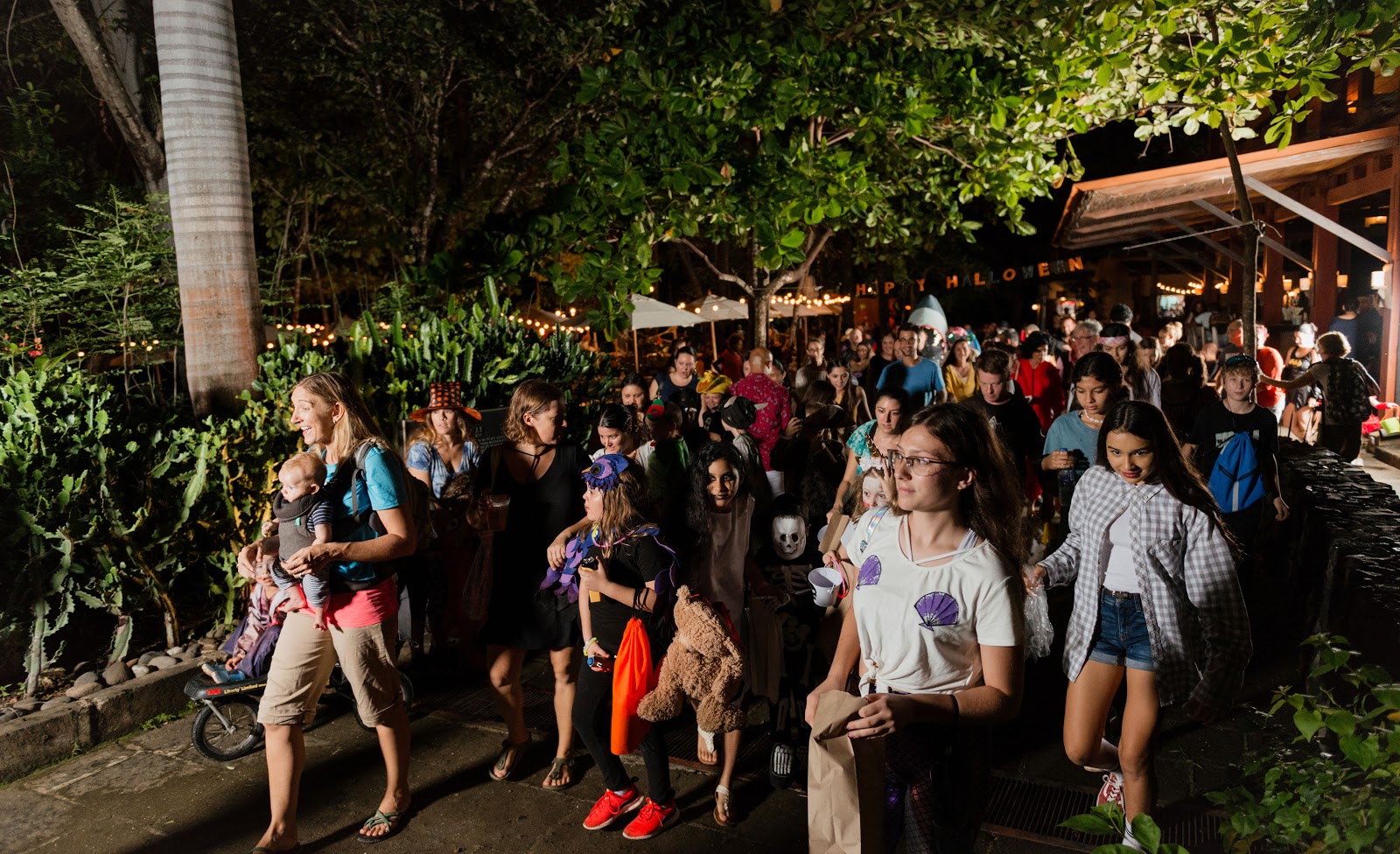 A Costa Rican Halloween in Las Catalinas